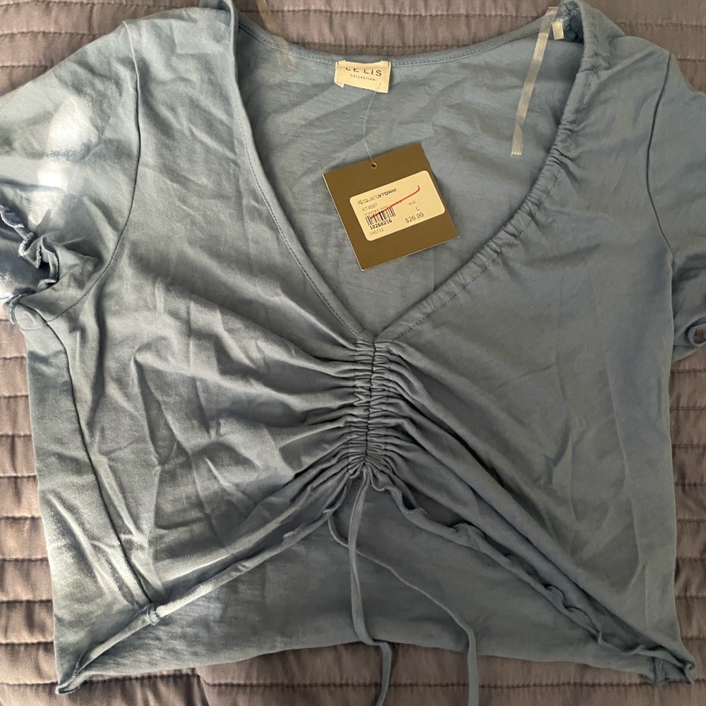Lelis Rouched Top